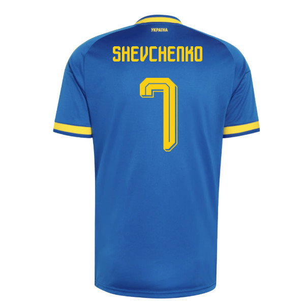2026-2027 Ukraine Away Shirt (Shevchenko 7)-SoccerKits Hub | Buy Soccer Jerseys Online